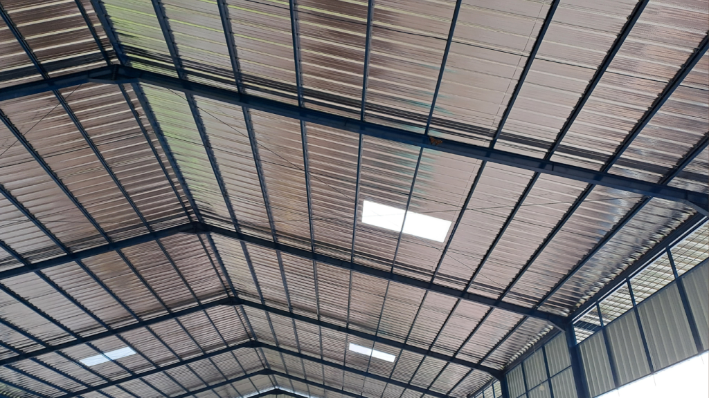 atap galvalum dengan peredam panas & bising , atap Ferdam